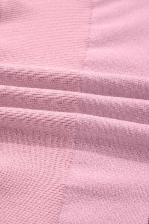 Christmas HOLLY JOLLY Sequin Colorblock Crewneck S