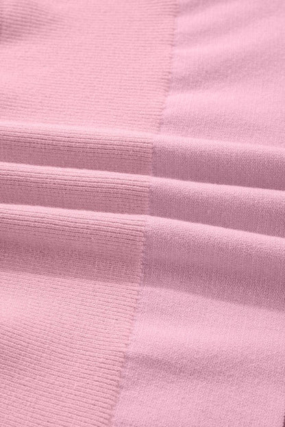 Christmas HOLLY JOLLY Sequin Colorblock Crewneck S